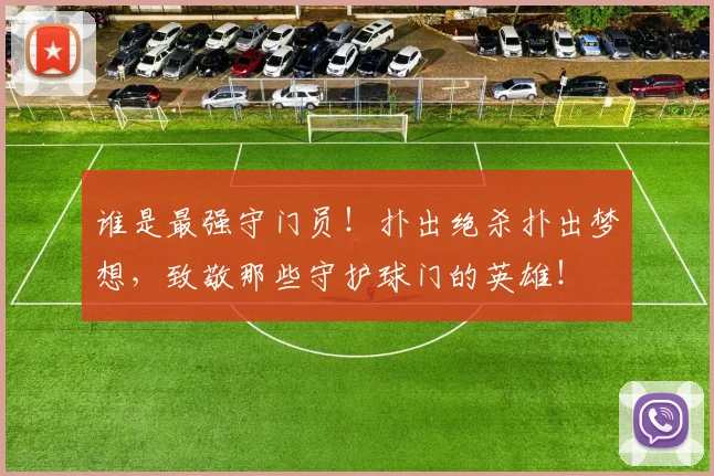 谁是最强守门员!扑出绝杀扑出梦想,致敬那些守护球门的英雄!